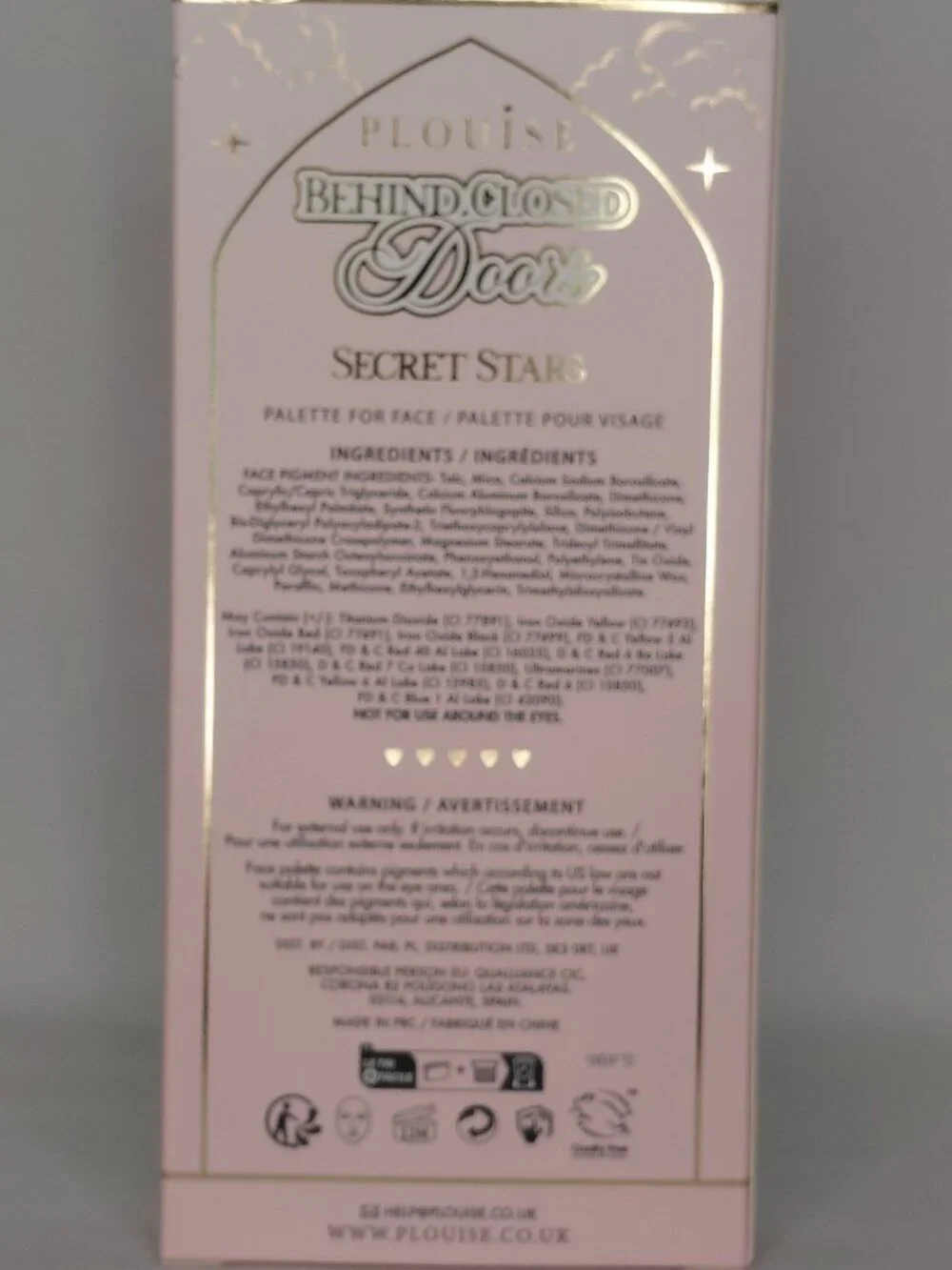 P.Louise - 8-Pan Eye & Face Palette - Secret Stars